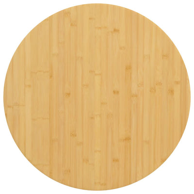 Pöytälevy Ø90x1,5 cm bambu