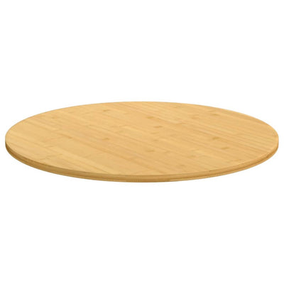 Pöytälevy Ø90x1,5 cm bambu