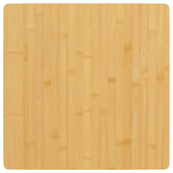 Pöytälevy 60x60x2,5 cm bambu