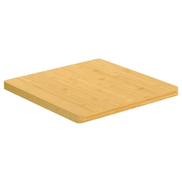 Pöytälevy 60x60x2,5 cm bambu
