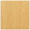 Pöytälevy 80x80x2,5 cm bambu