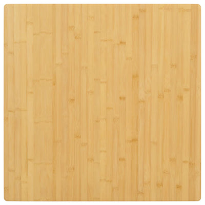 Pöytälevy 80x80x2,5 cm bambu