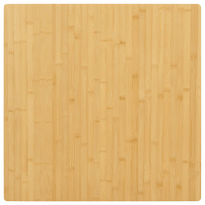 Pöytälevy 90x90x2,5 cm bambu