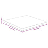 Pöytälevy 70x70x4 cm bambu