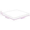 Pöytälevy 80x80x4 cm bambu