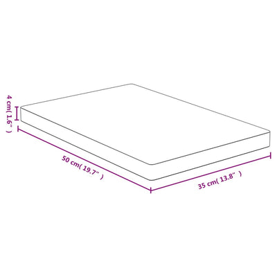 Leikkuulauta Sfendiar 35x50x4cm (bambu)