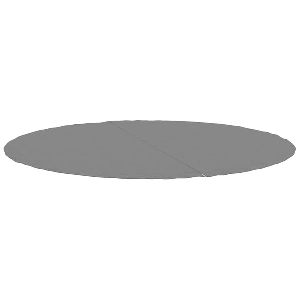 Uima-altaan aluskangas harmaa Ø244 cm polyesteri geotekstiili