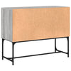 Senkki harmaa Sonoma 100x40x79,5 cm tekninen puu