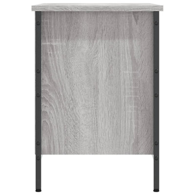 Kenkäkaappi harmaa Sonoma 69x35x50 cm tekninen puu
