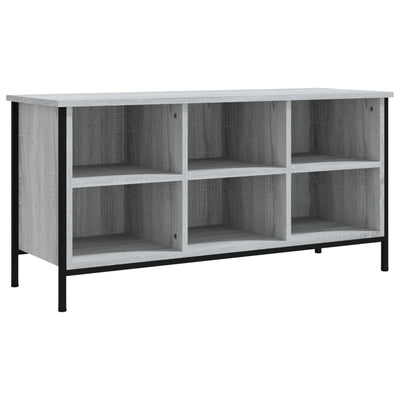 Kenkäkaappi harmaa Sonoma 100x35x50 cm tekninen puu
