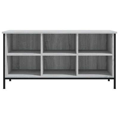 Kenkäkaappi harmaa Sonoma 100x35x50 cm tekninen puu
