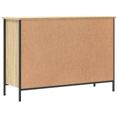 Kenkäkaappi Sonoma-tammi 100x35x70 cm tekninen puu