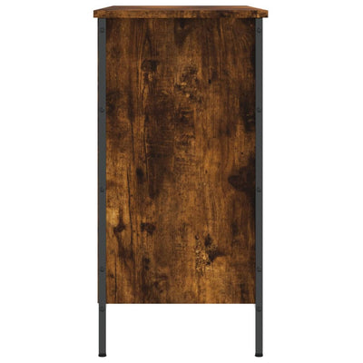 Kenkäkaappi savutammi 100x35x70 cm tekninen puu