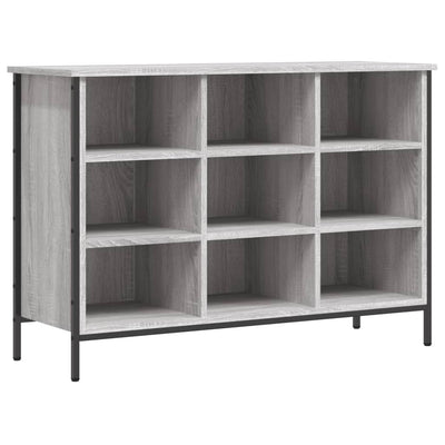 Kenkäkaappi harmaa Sonoma 100x35x70 cm tekninen puu