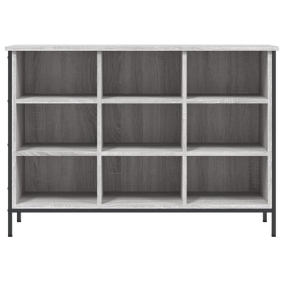 Kenkäkaappi harmaa Sonoma 100x35x70 cm tekninen puu
