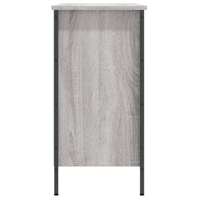Kenkäkaappi harmaa Sonoma 100x35x70 cm tekninen puu