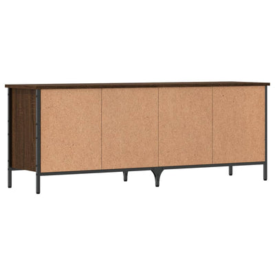Kenkäkaappi ruskea tammi 131x35x50 cm tekninen puu
