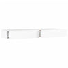 TV-taso LED-valoilla valkoinen 120x35x15,5 cm