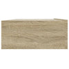 TV-taso LED-valoilla Sonoma-tammi 90x35x15,5 cm