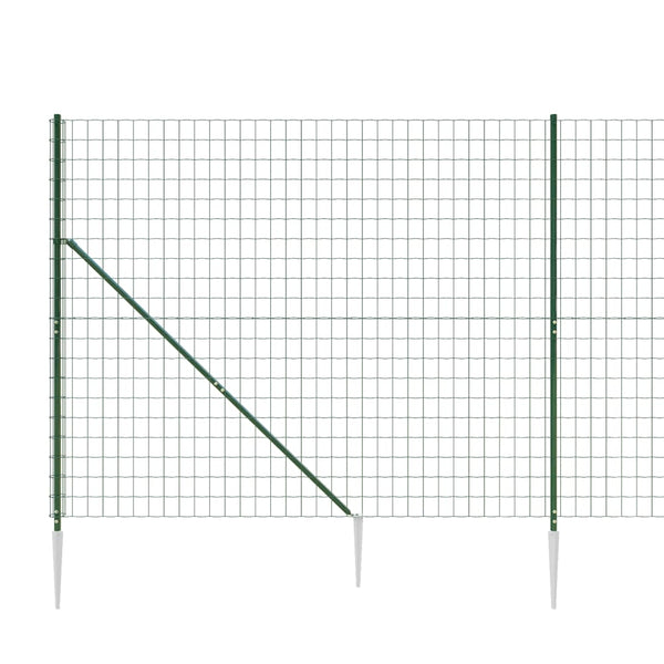 Verkkoaita maapiikeillä vihreä 2,2x10 m