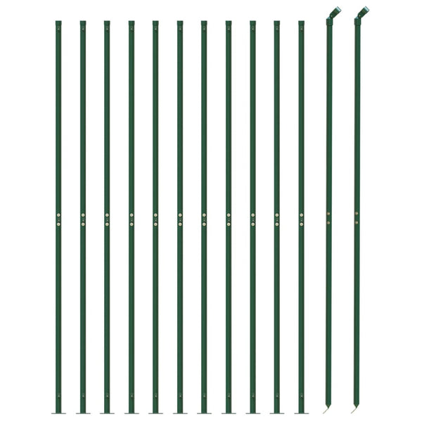Verkkoaita laipalla vihreä 2x25 m