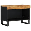 TV-taso 60x33x43,5 cm täysi mangopuu