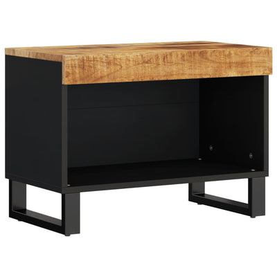TV-taso 60x33x43,5 cm täysi mangopuu