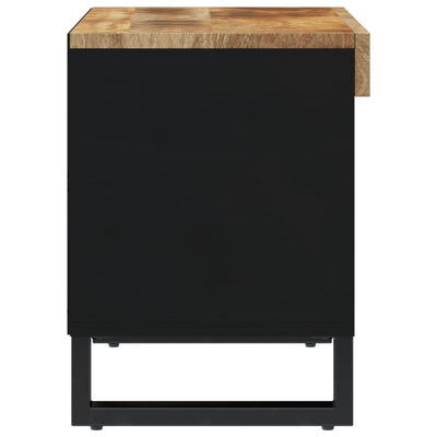 TV-taso 60x33x43,5 cm täysi mangopuu
