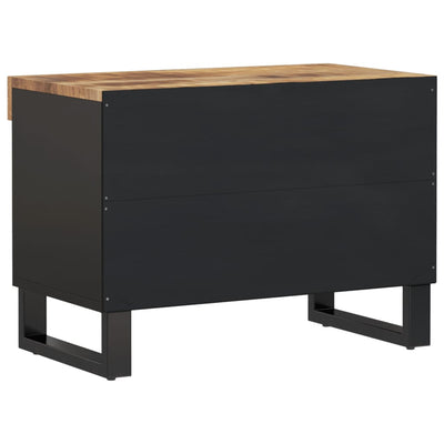 TV-taso 60x33x43,5 cm täysi mangopuu