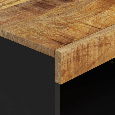 TV-taso 60x33x43,5 cm täysi mangopuu