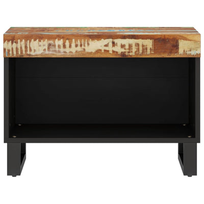 TV-taso 60x33x43,5 cm kierrätetty täyspuu