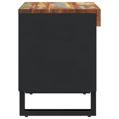 TV-taso 60x33x43,5 cm kierrätetty täyspuu