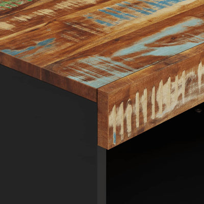 TV-taso 60x33x43,5 cm kierrätetty täyspuu