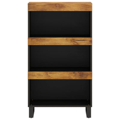 Sivukaappi 60x33x107 cm täysi mangopuu
