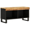 TV-taso 85x33x43,5 cm täysi mangopuu