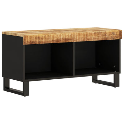 TV-taso 85x33x43,5 cm täysi mangopuu