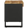 TV-taso 85x33x43,5 cm täysi mangopuu
