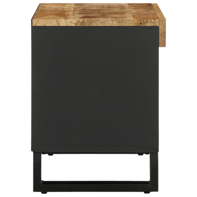 TV-taso 85x33x43,5 cm täysi mangopuu