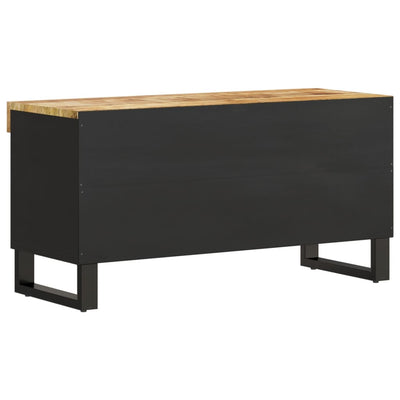 TV-taso 85x33x43,5 cm täysi mangopuu