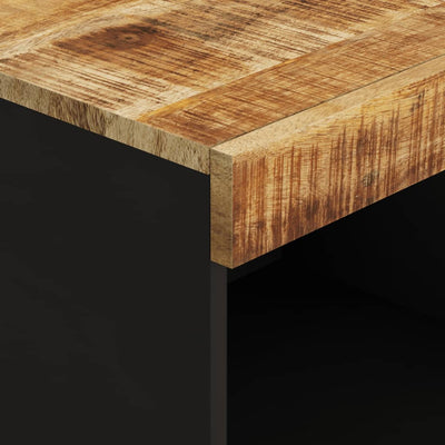 TV-taso 85x33x43,5 cm täysi mangopuu
