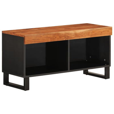 TV-taso 85x33x43,5 cm täysi akasiapuu