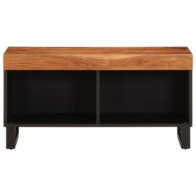 TV-taso 85x33x43,5 cm täysi akasiapuu