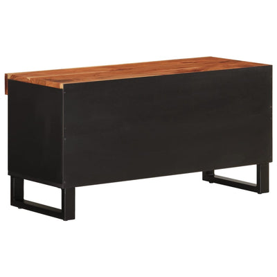 TV-taso 85x33x43,5 cm täysi akasiapuu