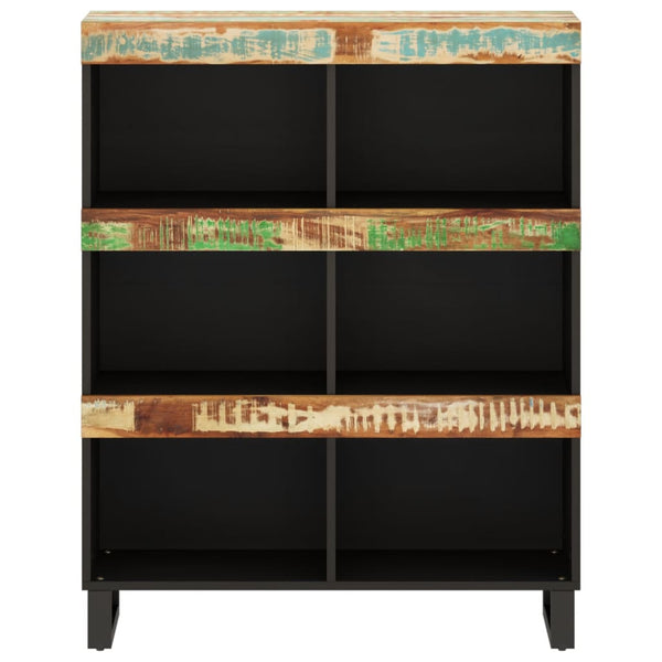 Sivukaappi 85x33x107 cm kierrätetty täyspuu