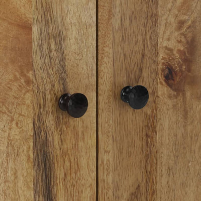 Senkki 4 ovella 60x33x75 cm täysi mangopuu