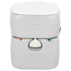 Kannettava retki WC harmaavalkoinen 22+12 l HDPE