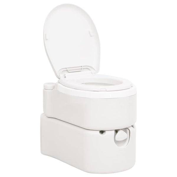 Integroitu retkeily wc valkoinen 24+17 l HDPE ja PP
