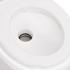 Integroitu retkeily wc valkoinen 24+17 l HDPE ja PP