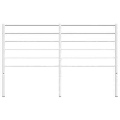 Valkoinen metallinen sängynpääty Tilina 140cm