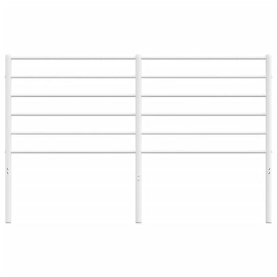 Valkoinen metallinen sängynpääty Tilina 160cm